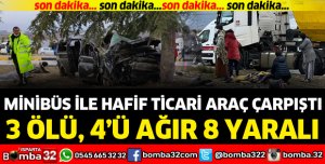 Yoldan çıkarak ağaca çarptı: Ölü ve yaralılar var...