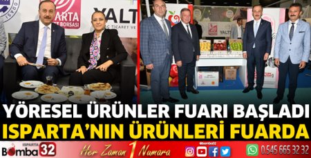 Yöresel Ürünler Fuarı (YÖREX) Başladı