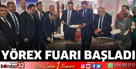 YÖREX Fuarı başladı