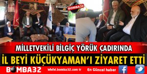 YÖRÜK ÇADIRINDA ZİYARET