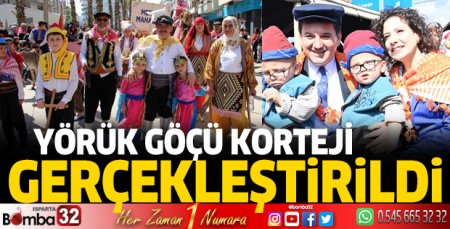 Yörük göçü korteji gerçekleştirildi
