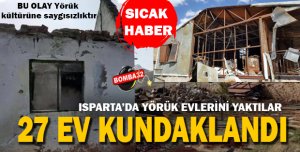 Yörük obaları kundaklandı iddiası