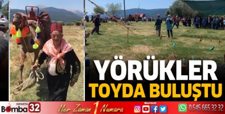 Yörükler toyda buluştu
