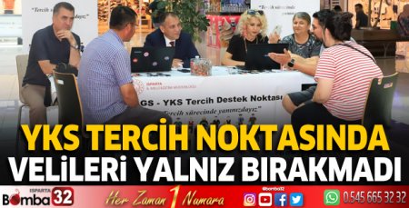 YSK tercih noktasında velileri yalnız bırakmadı