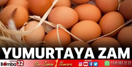 Yumurtaya zam 