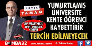 YUMURTLAMIŞ ÜNİVERSİTE KENTE ÖĞRENCİ KAYBETTİRİR