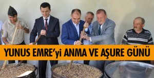 YUNUS EMRE'Yİ ANMA VE AŞURE GÜNÜ KUTLANDI