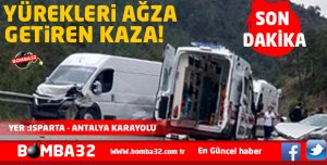 YÜREKLERİ AĞZA GETİREN KAZA !