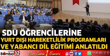 Yurt Dışı Hareketlilik Programları ve Yabancı Dil Eğitimi anlatıldı