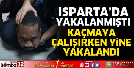 Yurt dışına kaçarken yakalandı