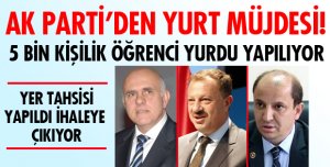 YURT MÜJDESİ!