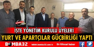 YURT VE APARTÇILAR GÜÇBİRLİĞİ YAPTI