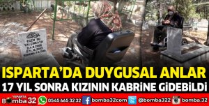 YÜRÜME ENGELLİ ANNE 17 YIL SONRA KIZININ KABRİNE GİDEBİLDİ