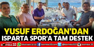 YUSUF ERDOĞAN’DAN TAM DESTEK