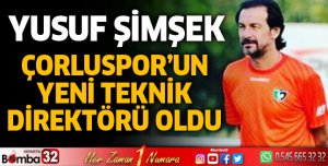 Yusuf Şimşek, Çorluspor'un yeni teknik direktörü oldu
