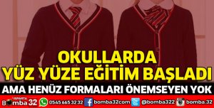 Yüz yüze eğitim başladı ancak henüz formaları önemseyen yok