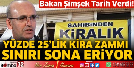 Yüzde 25’lik kira zammı sınırı sona eriyor
