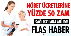 YÜZDE 50 ZAM!