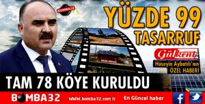 YÜZDE 90 TASARRRUF