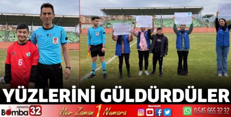 Yüzlerini güldürdüler