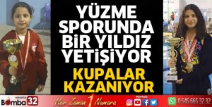 Yüzme sporunu çok seviyor