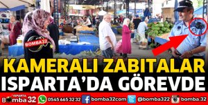 ZABITA’DA YAKA KAMERALI DENETİM SİSTEMİ BAŞLADI