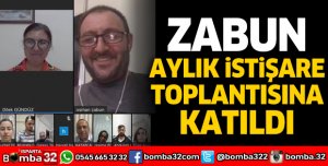 Zabun, aylık istişare toplantısına katıldı