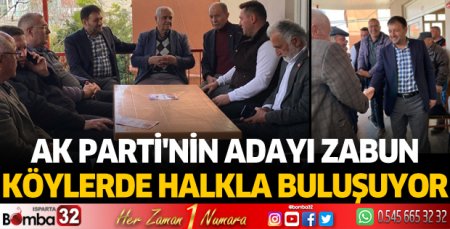 Zabun, köylerde halkla buluşuyor