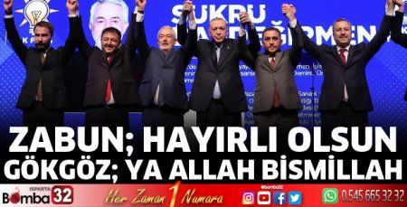 Zabun ve Gökgöz'den ilk açıklama