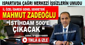 ZADEOĞLU İSTİHDAM 500’E ÇIKACAK 