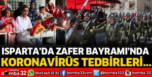 ZAFER BAYRAMI KUTLAMALARINA KORONAVİRÜS TEDBİRİ