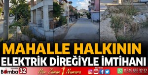 Zafer Mahallesi’nin Elektrik Direğiyle İmtihanı