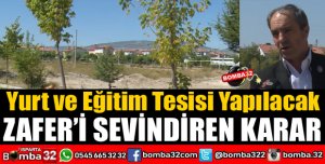 ZAFER MAHALLESİNİ SEVİNDİREN KARAR