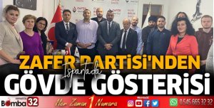 ZAFER PARTİSİ ISPARTA İL TEŞKİLATINDAN GÖVDE GÖSTERİSİ