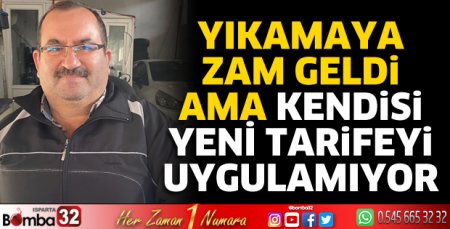Zam geldi ama tarifeyi uygulamıyor 