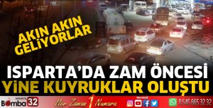 Zam öncesi yine kuyruklar oluştu