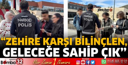 Zehire karşı bilinçlen, geleceğe sahip çık