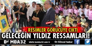 ZEHRA ULUSOY İLKOKULU ÖĞRENCİLERİNDEN RESİM SERGİSİ