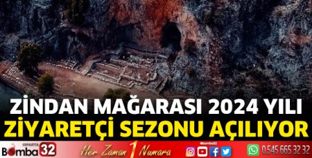 Zindan Mağarası 2024 yılı ziyaretçi sezonu açılıyor