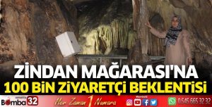 Zindan Mağarası'na 100 bin ziyaretçi beklentisi