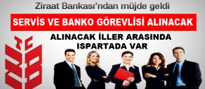 ZİRAAT BANKASI BİN KİŞİ ALACAK