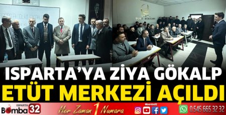 Ziya Gökalp Etüt Merkezi açıldı