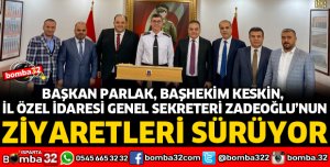 ZİYARETLERE DEVAM EDİYORLAR