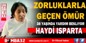 ZORLUKLARLA GEÇEN ÖMÜR…