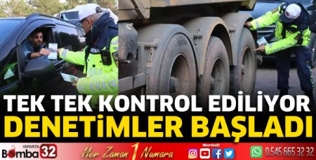 Zorunlu kış lastiği denetimi başladı