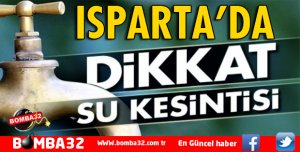 ZORUNLU SU KESİNTİSİ UYARISI