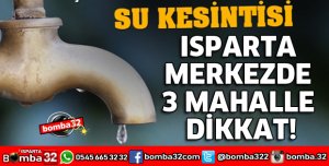 ZORUNLU SU KESİNTİSİ UYARISI