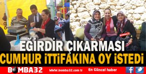 ZÜBEYDE TURHAN'DAN EĞİRDİR ÇIKARMASI