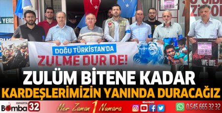 Zulüm bitene kadar kardeşlerimizin yanında duracağız