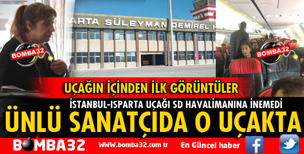 THY UÇAĞI SİSTEN DOLAYI İNEMEDİ